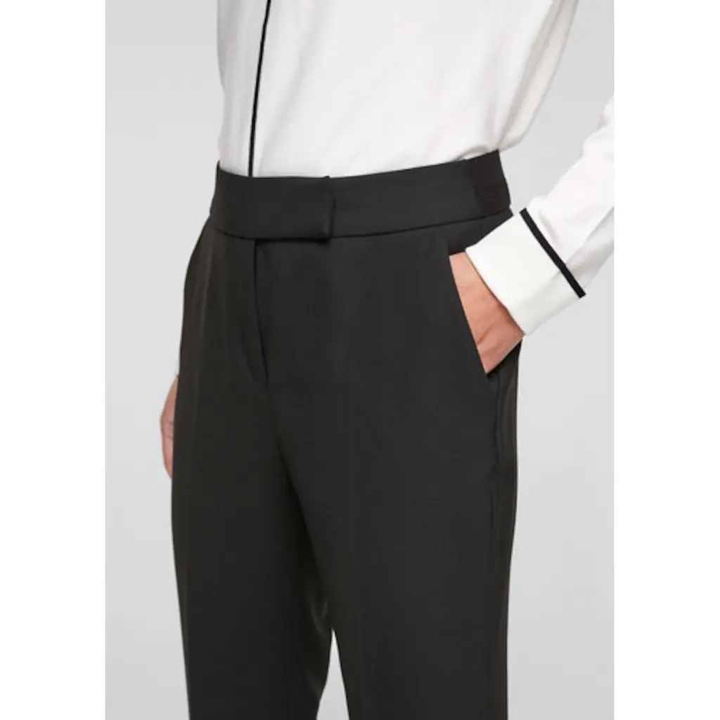 s.Oliver BLACK LABEL 7/8-Hose mit asymmetrischem Hakenverschluss Blitzangebot