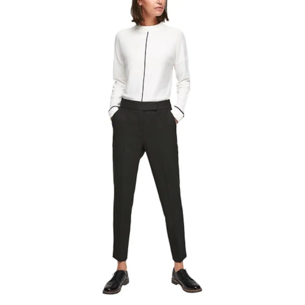s.Oliver BLACK LABEL 7/8-Hose mit asymmetrischem Hakenverschluss Blitzangebot
