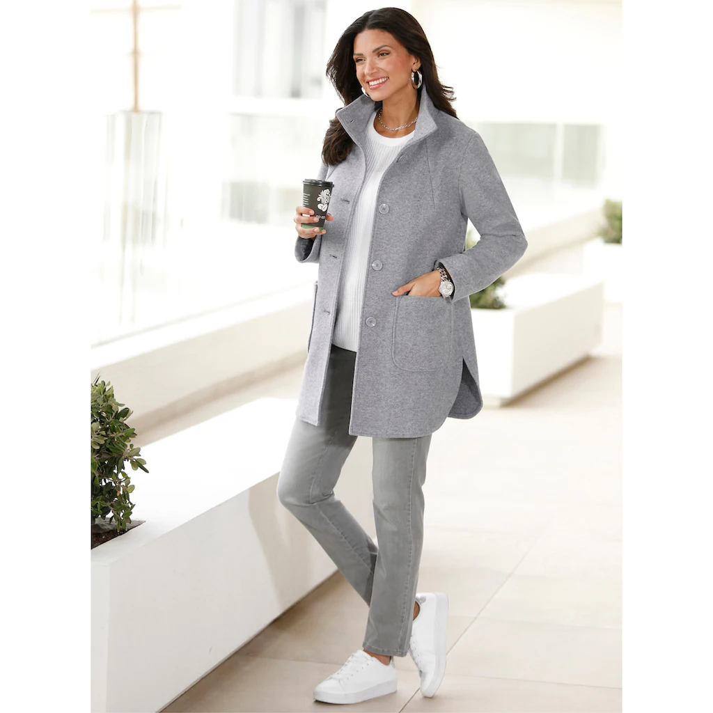Classic Basics Langjacke ohne Kapuze