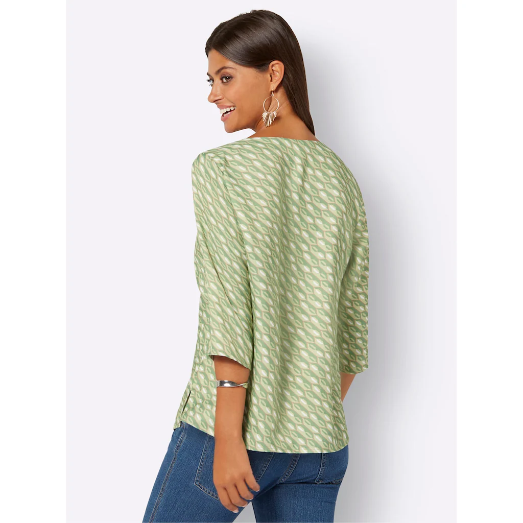 creation L Druckbluse Super Sparpreis