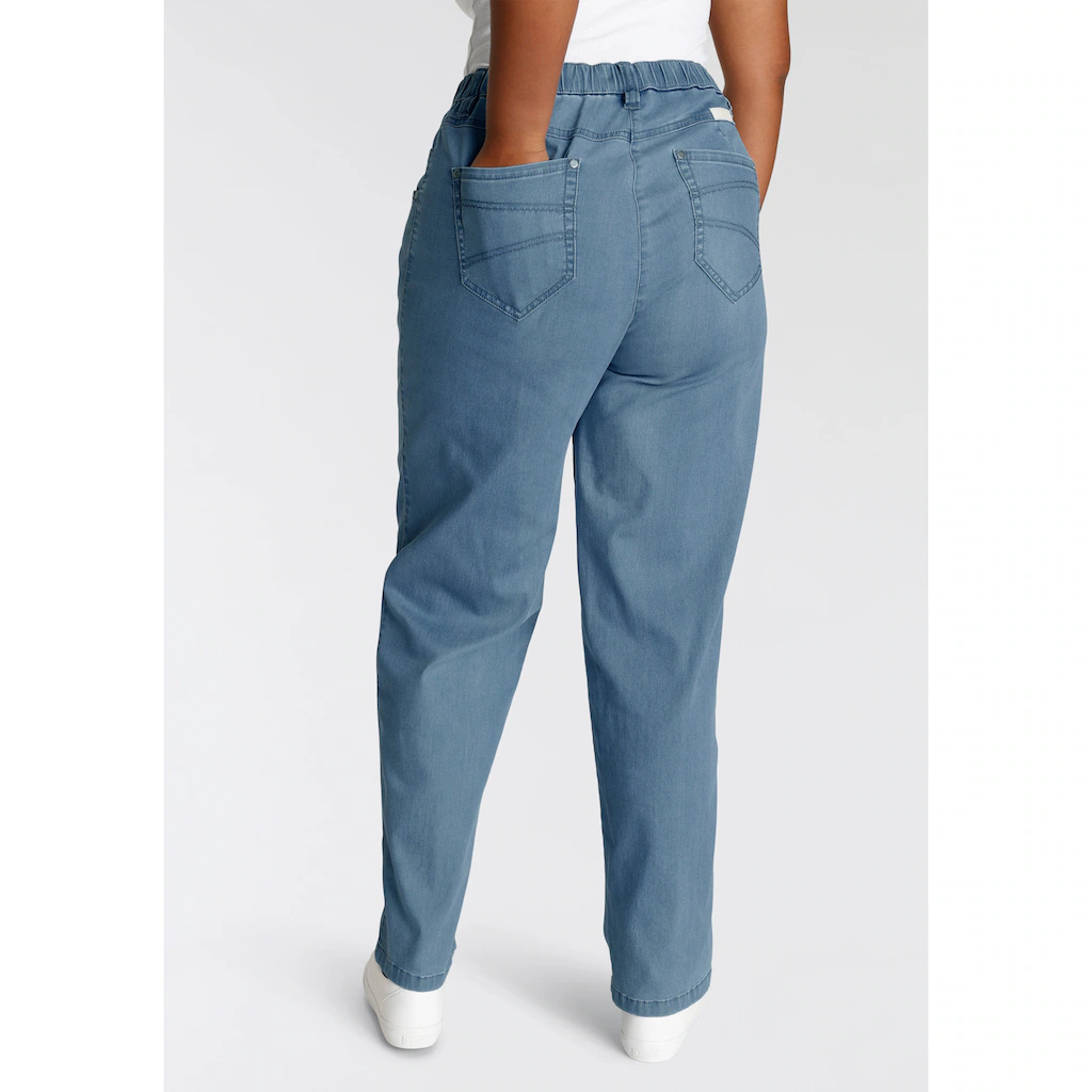 KjBRAND Straight-Jeans »Babsie« mit Stretch Nur noch ein Tag übrig