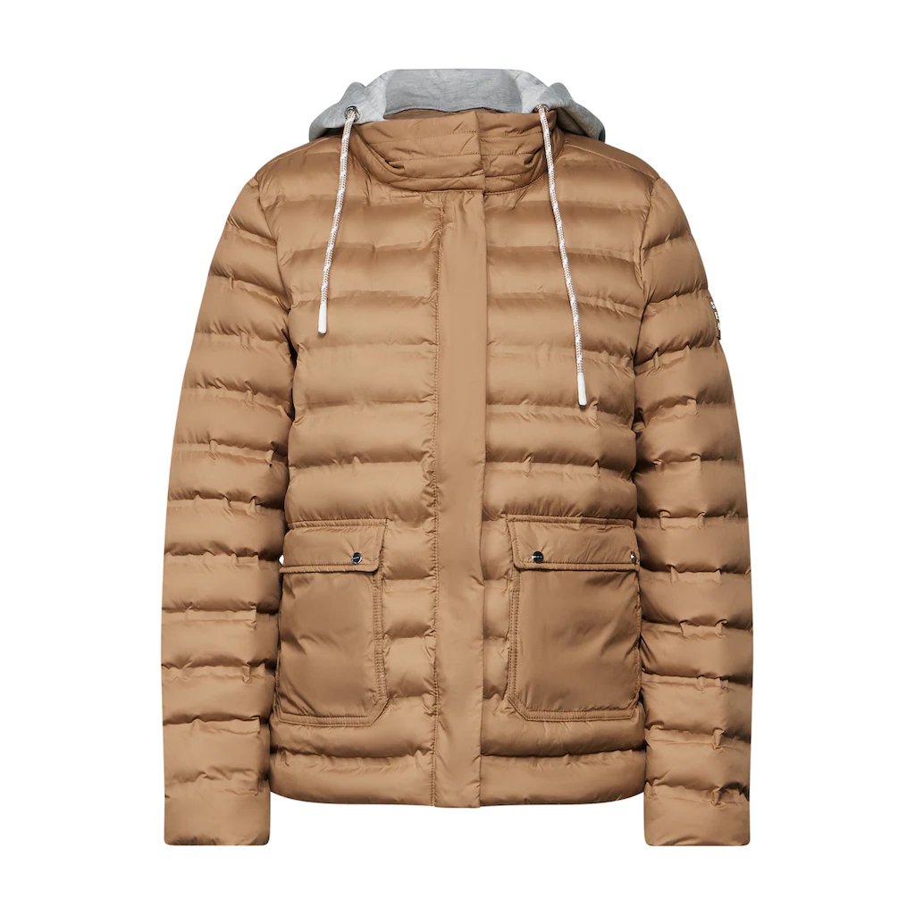 STREET ONE Steppjacke mit Kapuze mit Knopfleiste Begrenzt auf 3 Tage