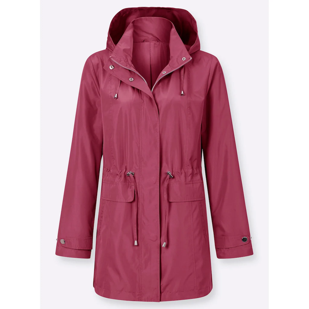 Classic Basics Langjacke mit Kapuze Outlet