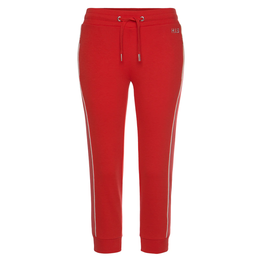H.I.S Caprihose mit seitlichen Piping Loungeanzug Begrenztes Angebot