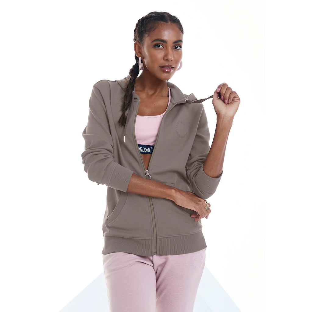 Bench. Loungewear Kapuzensweatjacke mit Logo und Kängurutasche Loungewear Zeitlich begrenztes Angebot