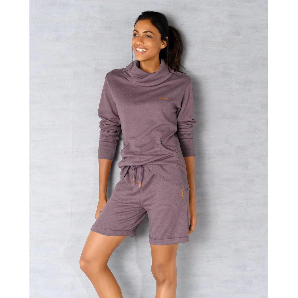 Bench. Loungewear Bermudas mit aufgeschlagenen Beinsäumen und seitlichen Taschen Loungewear Große Rabatte