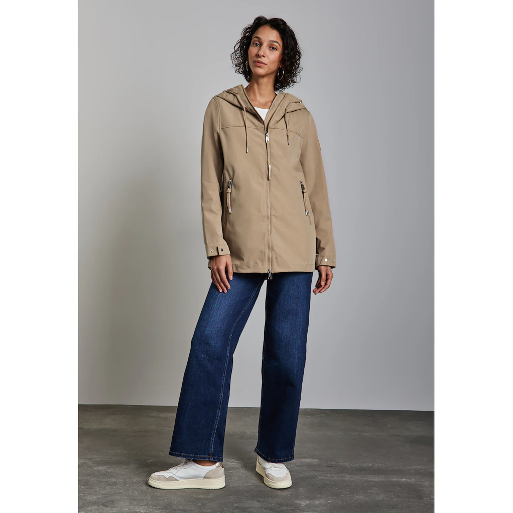 STREET ONE Kurzjacke mit Kapuze mit Kapuze mit Tunnelzugband Sonderangebote