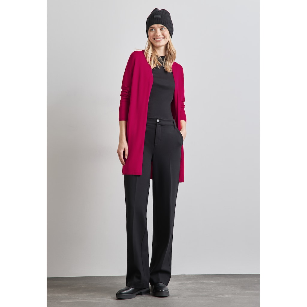 STREET ONE Strickjacke aus softer Viskose JETZT KAUFEN