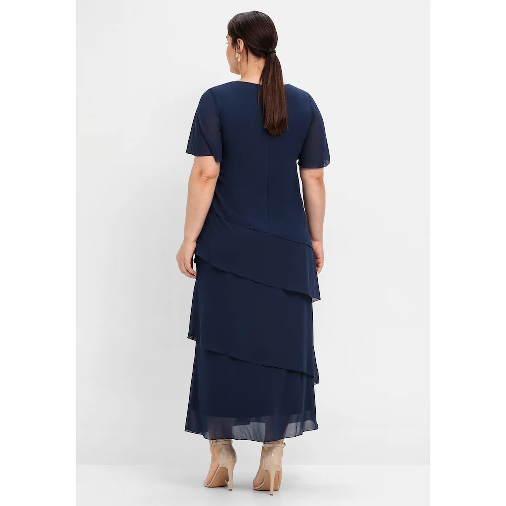 Sheego Cocktailkleid »Große Größen« in Maxi-Länge Letzte 2 Tage