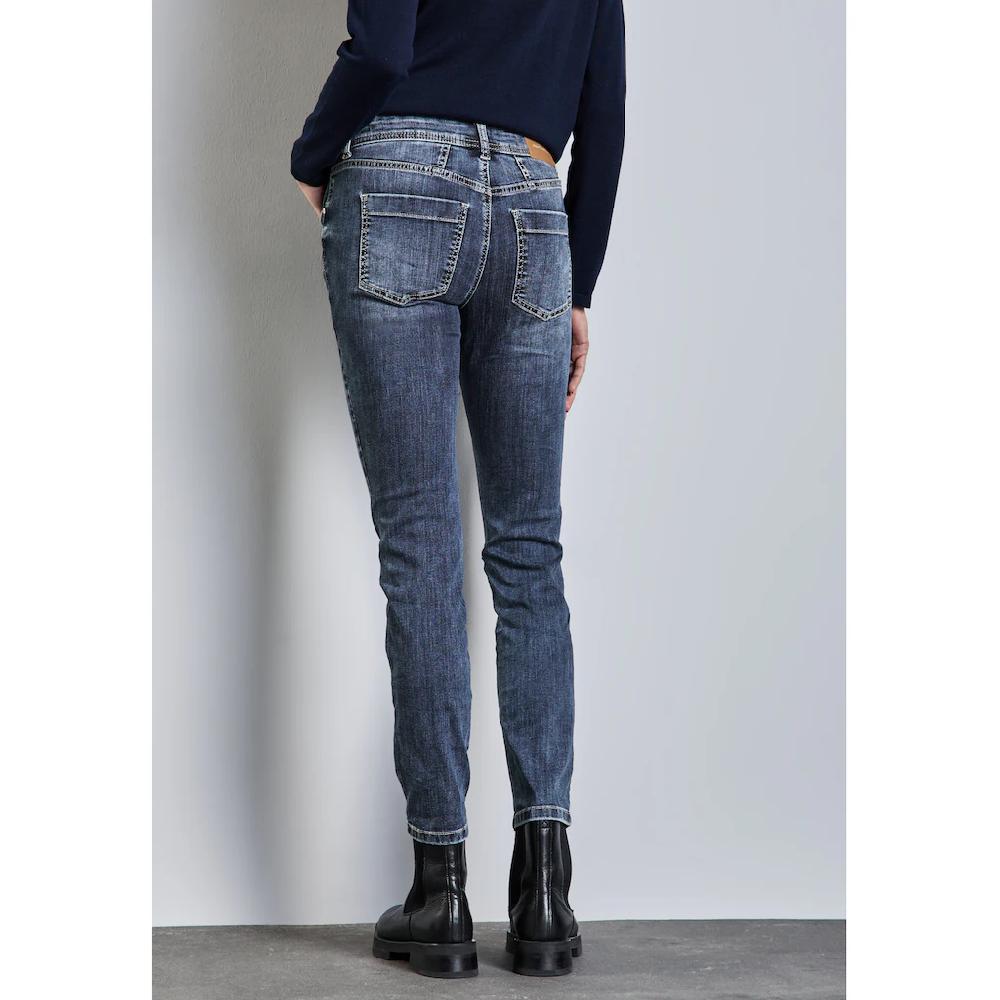 STREET ONE Slim-fit-Jeans »YORK« im Five-Pocket Style Bis zu 55% Rabatt