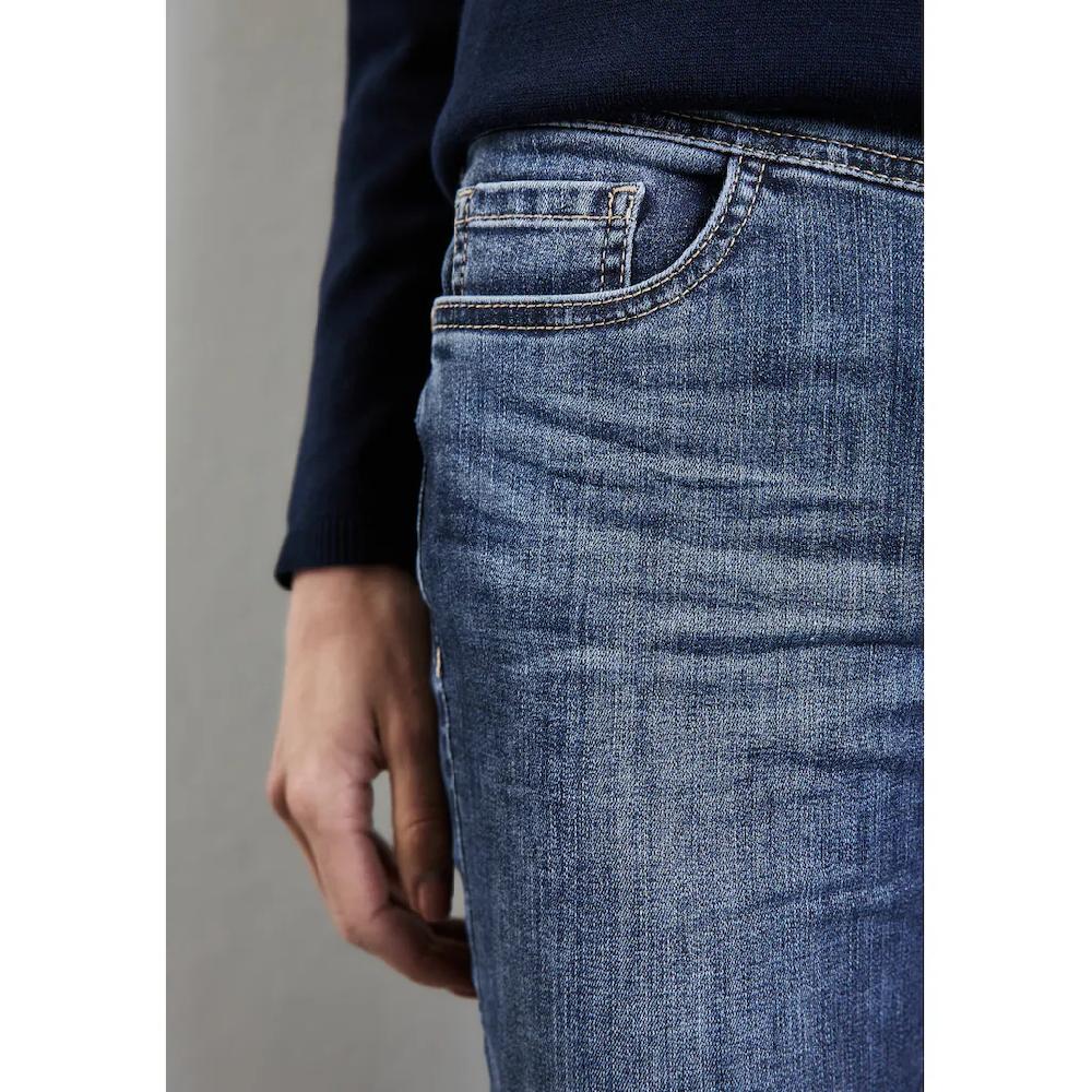 STREET ONE Slim-fit-Jeans »YORK« im Five-Pocket Style Bis zu 55% Rabatt