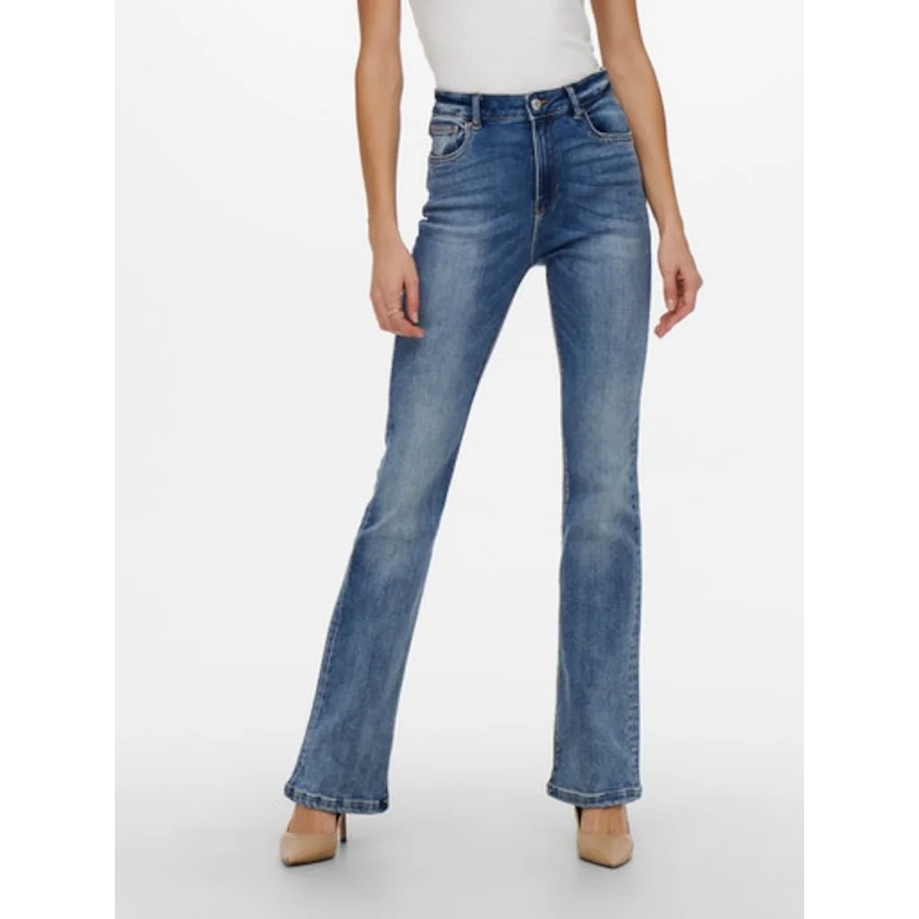 ONLY Bootcut-Jeans »ONLMILA HW FLARED DNM BJ13994 NOOS« Discount Store für neue Produkte
