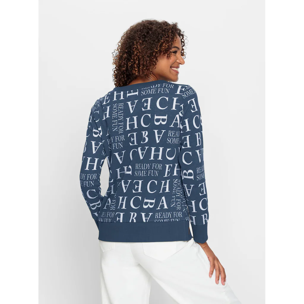 Casual Looks Sweatshirt Nur noch ein Tag übrig