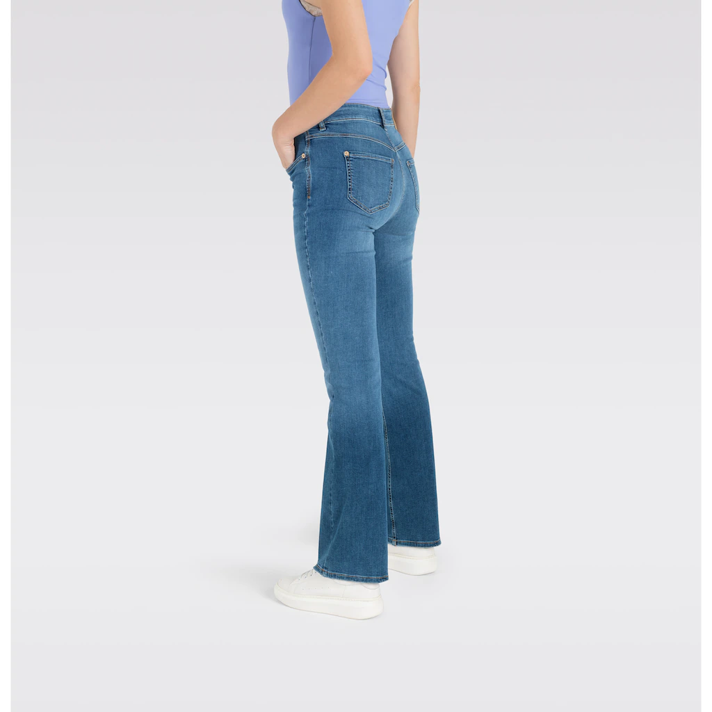 MAC Bootcut-Jeans »BOOT« Modisch ausgestellter Saum Black Friday Preise