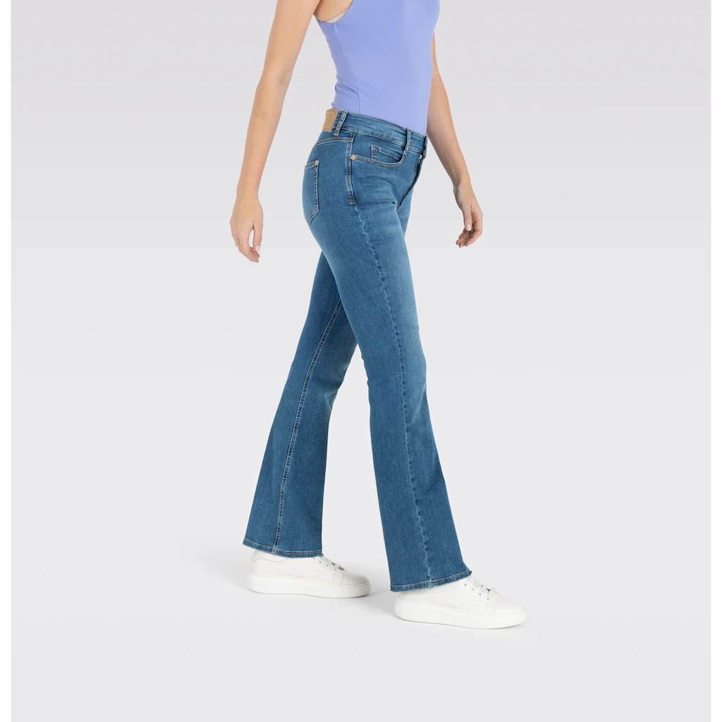 MAC Bootcut-Jeans »BOOT« Modisch ausgestellter Saum Black Friday Preise