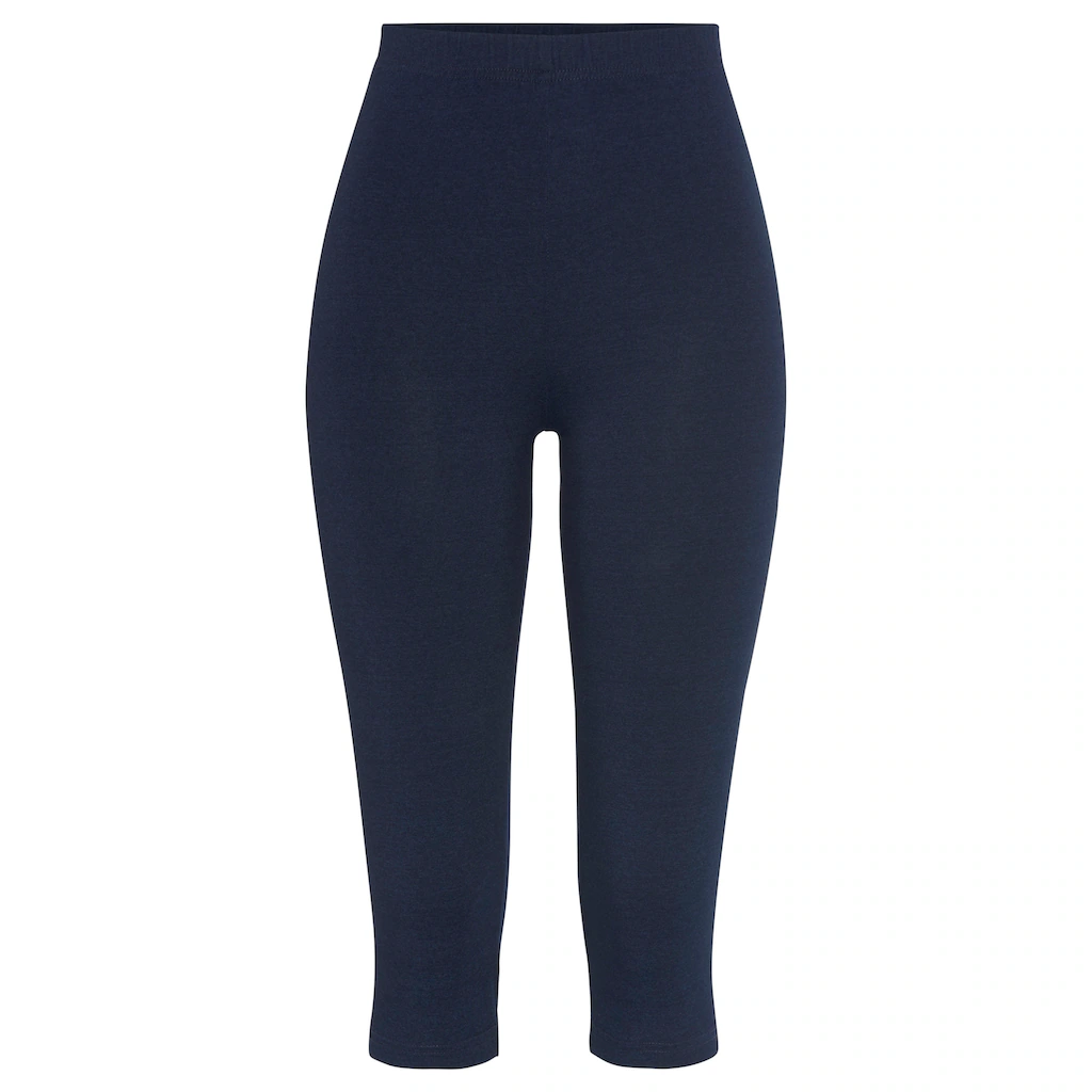 Vivance active Caprileggings (2er-Pack) mit Gummibund Loungewear Limitierter Zeitrabatt