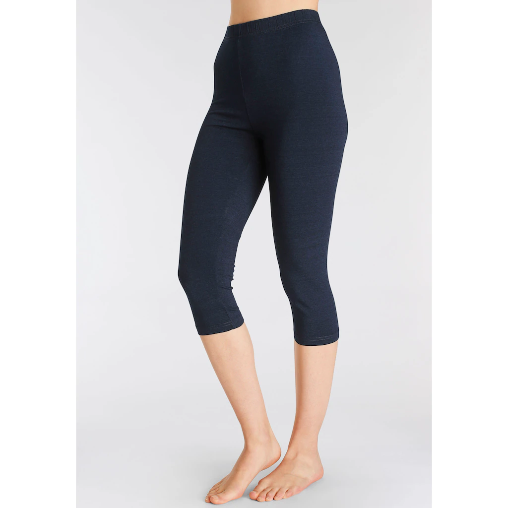 Vivance active Caprileggings (2er-Pack) mit Gummibund Loungewear Limitierter Zeitrabatt