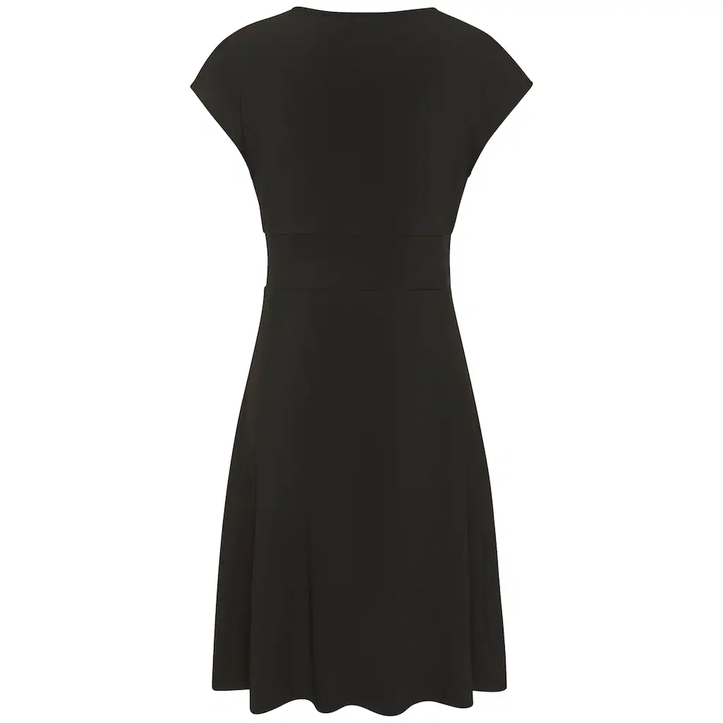 LASCANA Midikleid aus bügelfreier Ware elegantes Sommerkleid aus Jersey Strandkleid Osterangebot