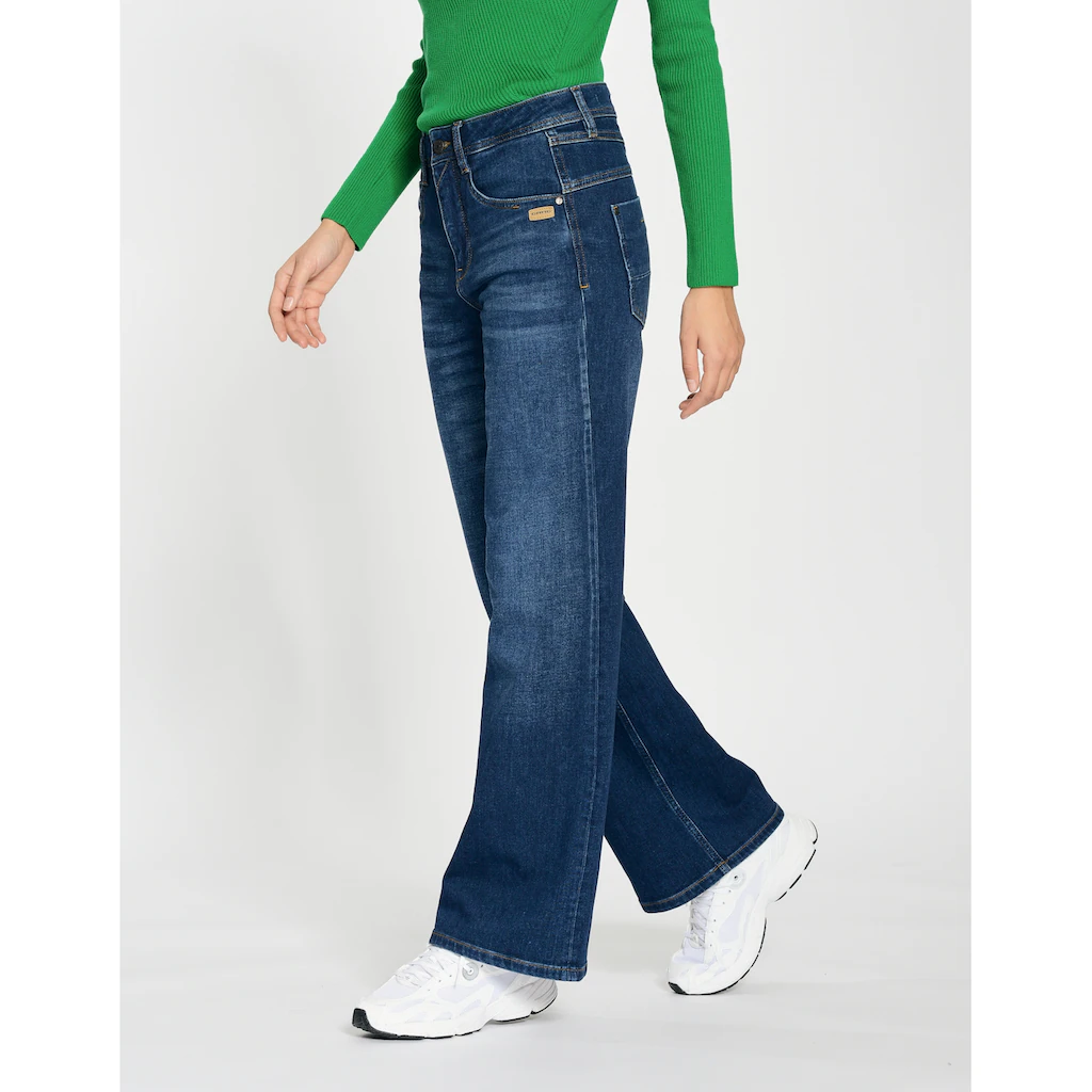 GANG 5-Pocket-Jeans »94AMELIE WIDE« aus weichem SWEAT Denim Jubiläumsangebot