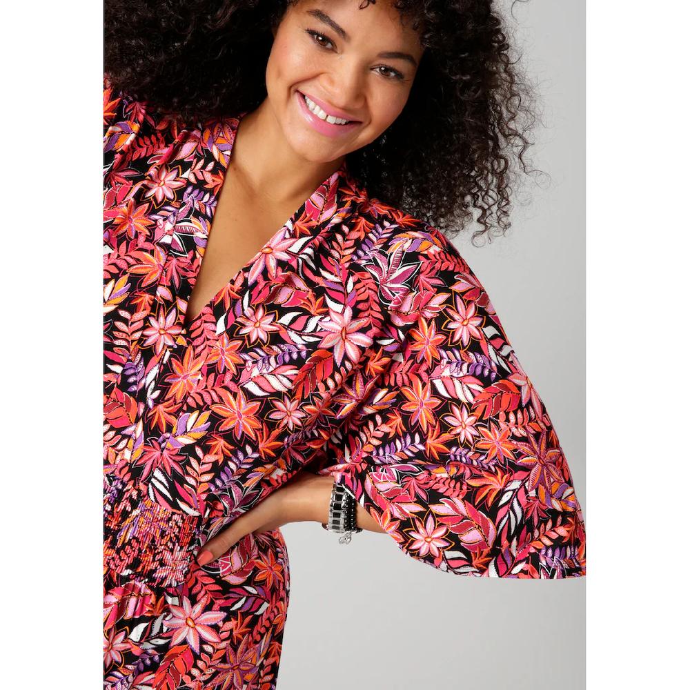 Aniston PLUS Sommerkleid in trendy Maxilänge - NEUE KOLLEKTION Exklusive Angebote