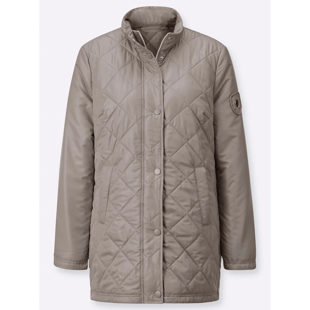 Casual Looks Steppjacke ohne Kapuze Tiefpreis