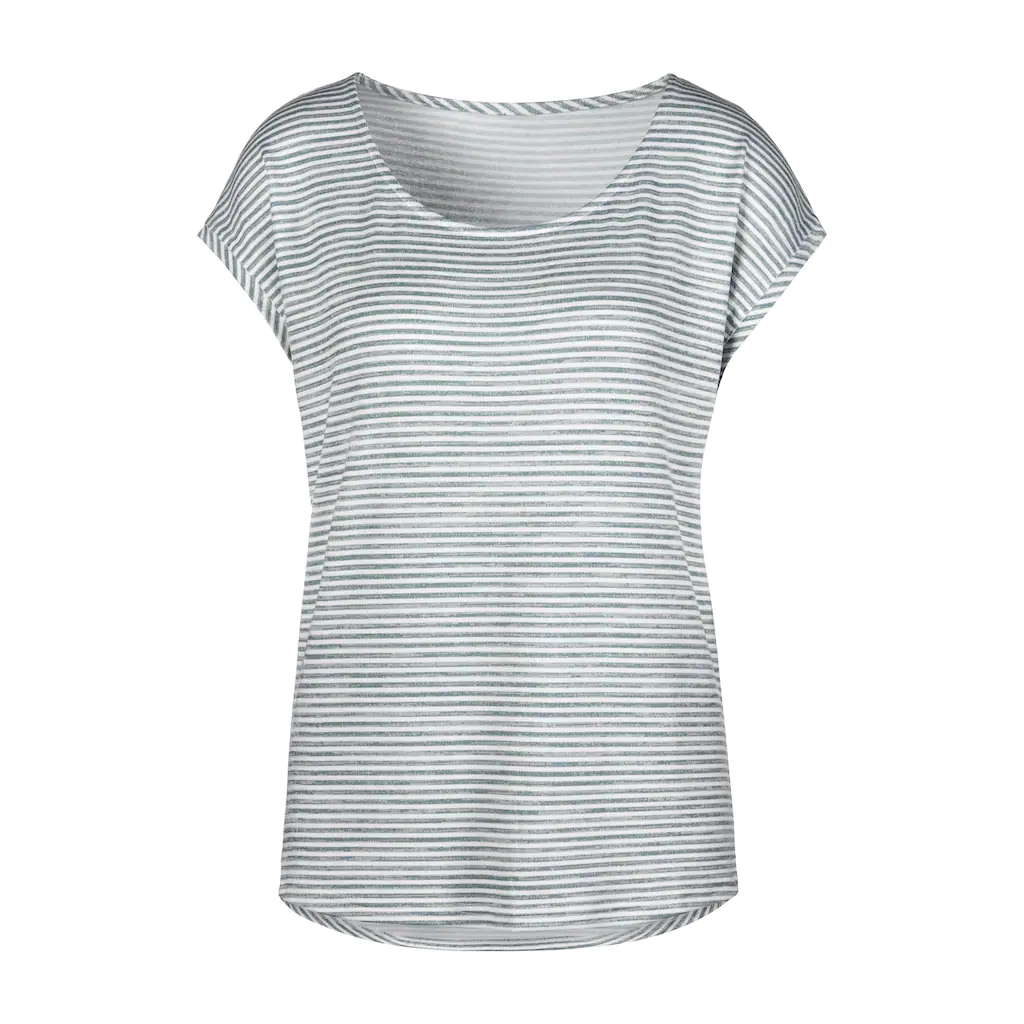 Vivance Kurzarmshirt »mit Streifendesign« aus weicher Viskose-Qualität JETZT KAUFEN