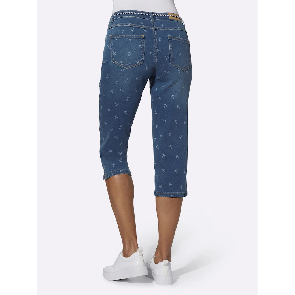 Casual Looks Caprijeans (1 tlg.) Discount Store für neue Produkte