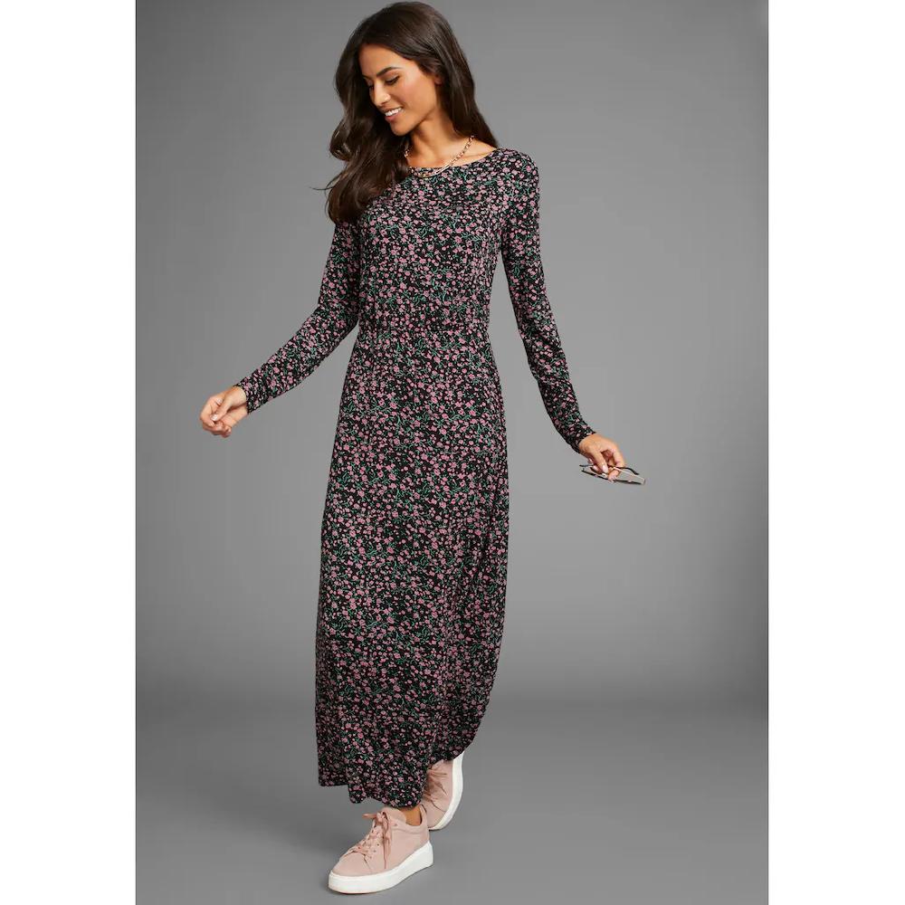 Laura Scott Jerseykleid in modischer Midilänge Riesige Rabatte