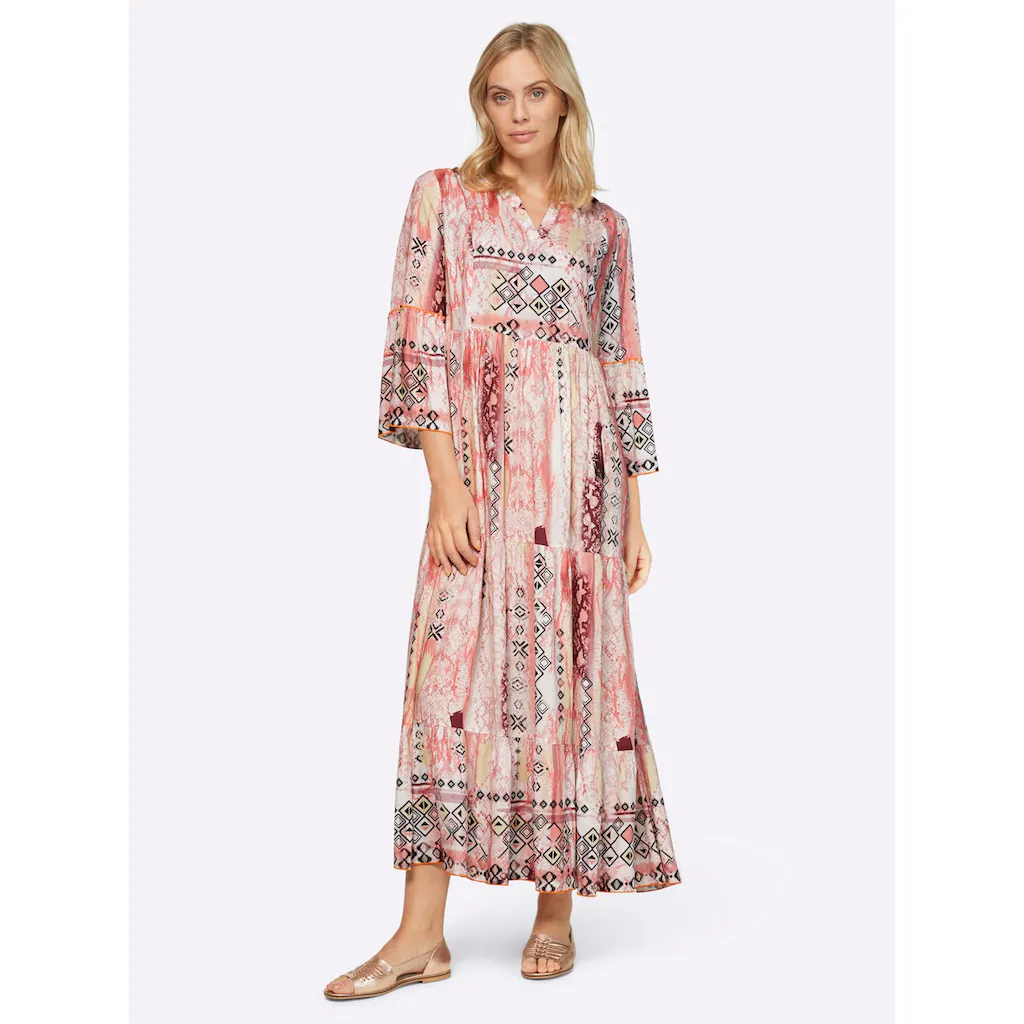 heine Maxikleid »Druck-Kleid« Speichern exportieren