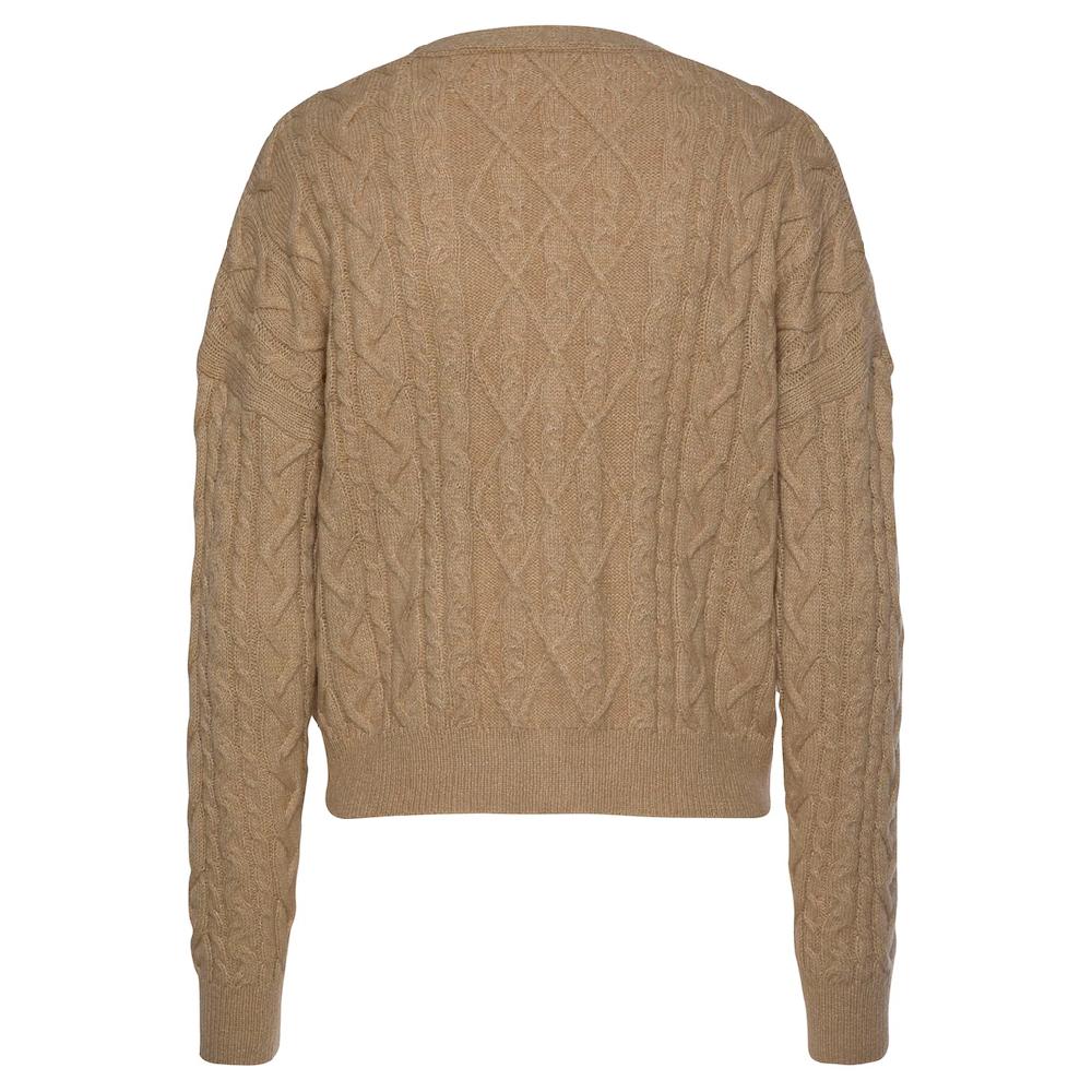 LASCANA Strickjacke mit Zopfmuster kuschelweicher Cardigan lässig Rabatte dieses Monats