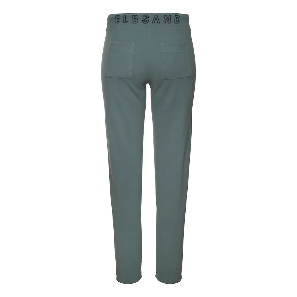 Elbsand Sweathose mit Logodruck hinten Jogginghose mit Kordelzug und Taschen Angebote