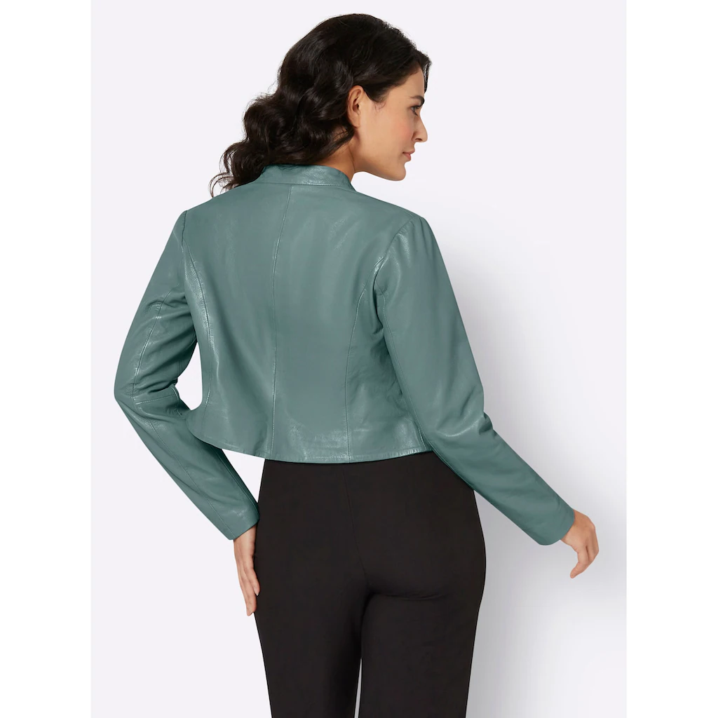 Mainpol Boleroblazer »Leder-Blazer« Fabrikverkauf