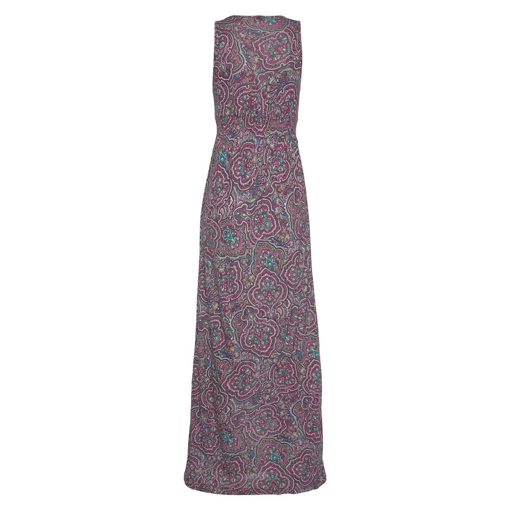 LASCANA Maxikleid mit Paisleymuster und verstellbarem Ausschnitt Sommerkleid Sonderangebot