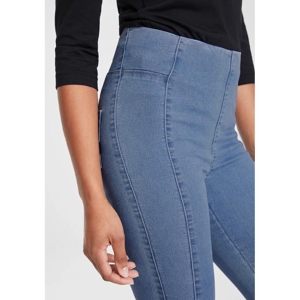 Arizona Jeansjeggings extra-eng geschnittene Beinform hohe Leibhöhe Flash Sale
