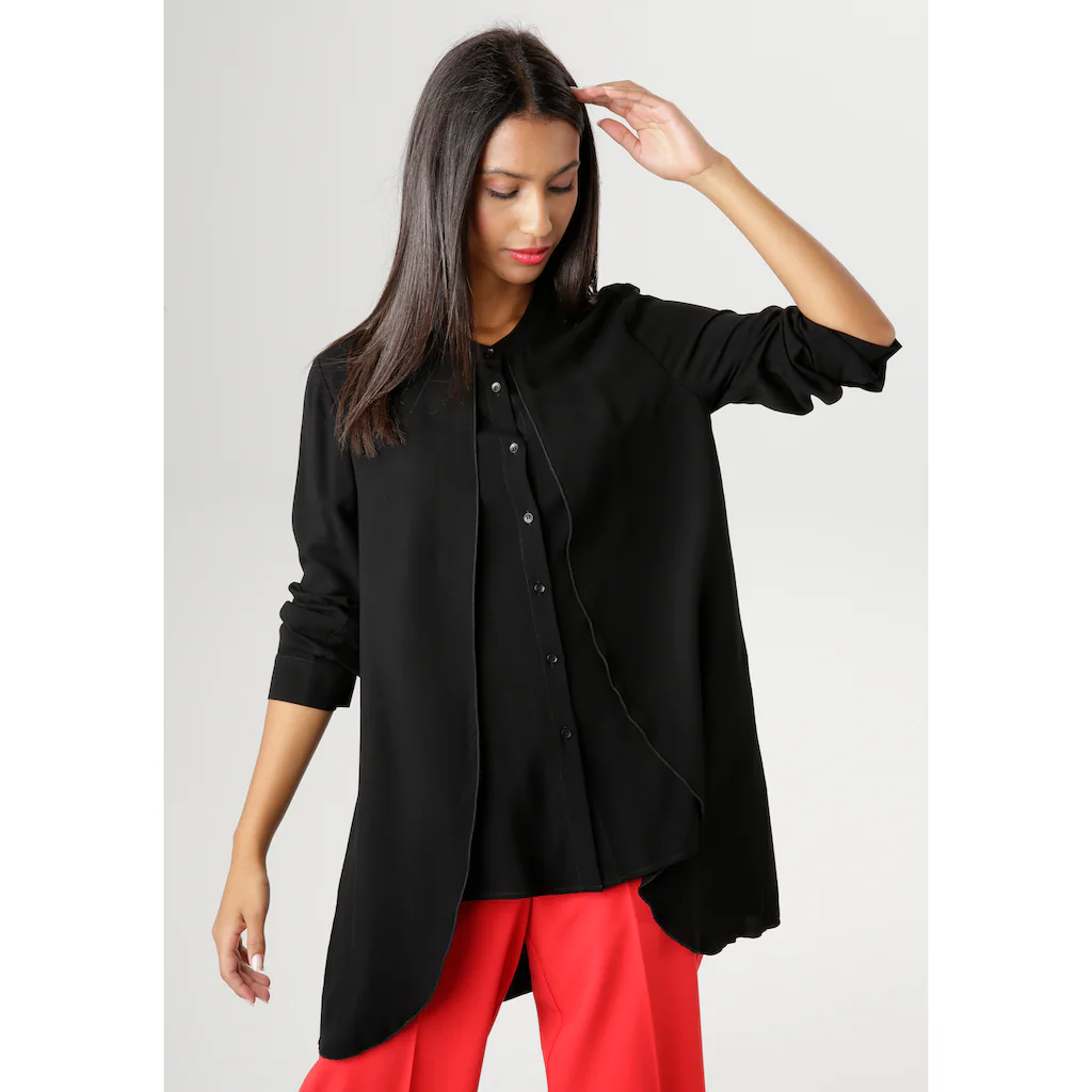 Aniston SELECTED Longbluse im Lagenlook