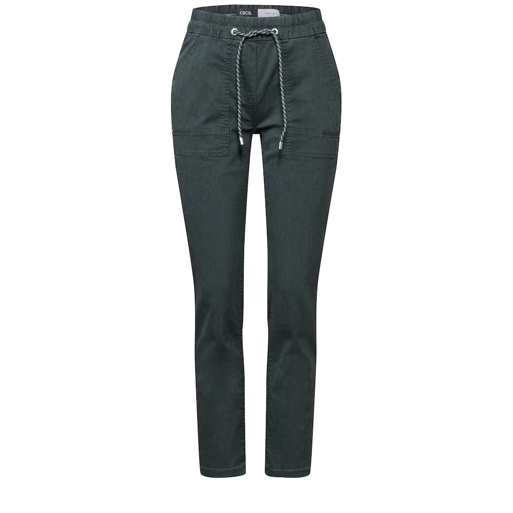 Cecil Stoffhose Middle Waist Neueste Mode