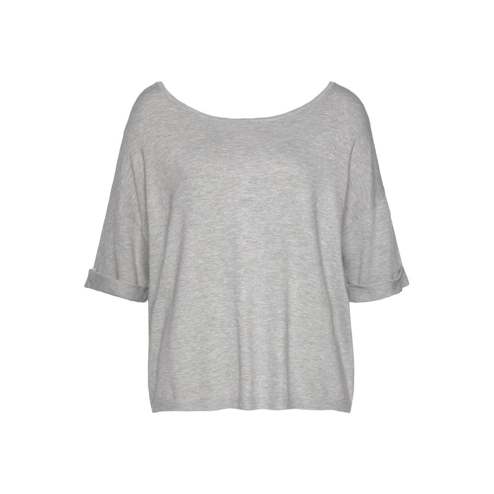 Vivance Kurzarmpullover mit Knopfleiste beidseitig tragbar 3/4-Pullover Feinstrickqualität Online Outlet