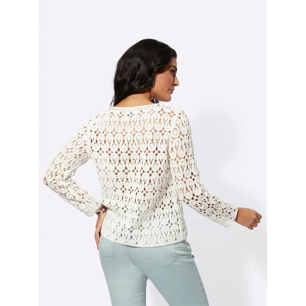 creation L Ajourpullover »Modal-Mix-Pullover« Kauf eins, bekomm eins gratis
