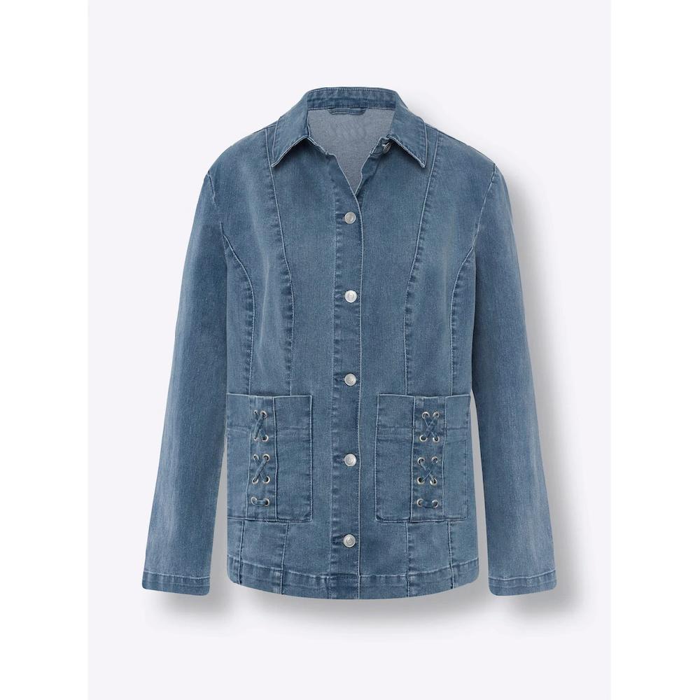 Classic Basics Jeansjacke Kostenlose Rückgabe