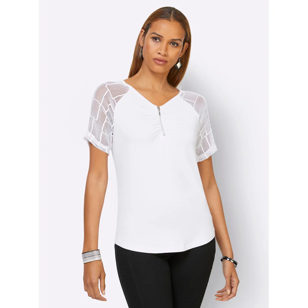 creation L Spitzenshirt »Shirt« (1 tlg.) Begrenzte Freigabe