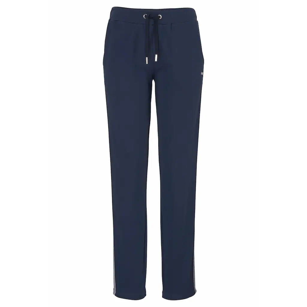 Bench. Loungewear Homewearhose mit Metallic-Streifen Loungewear Loungeanzug Super Rabatt
