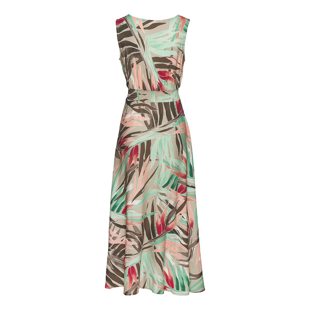 Vivance Maxikleid aus gewebter Viskose langes Sommerkleid mit Alloverprint 50% Rabatt mit kostenlosem Versand