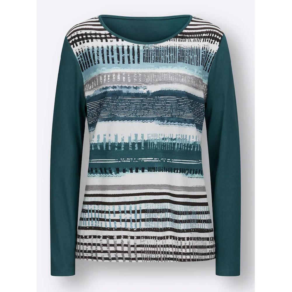 Casual Looks Langarmshirt »Shirt« (1 tlg.) Clearance-Verkauf