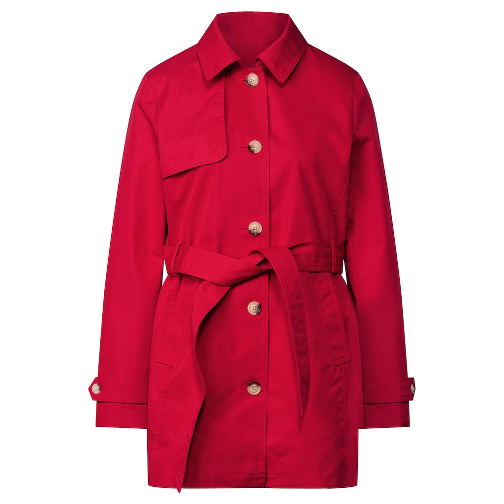 STREET ONE Trenchcoat mit Bindegürtel Rabatte dieses Monats
