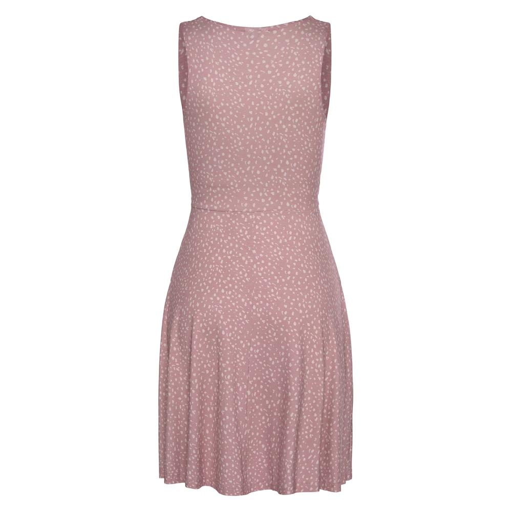 Vivance Jerseykleid mit Alloverdruck in Wickeloptik Sommerkleid Strandkleid Saisonschlussverkauf