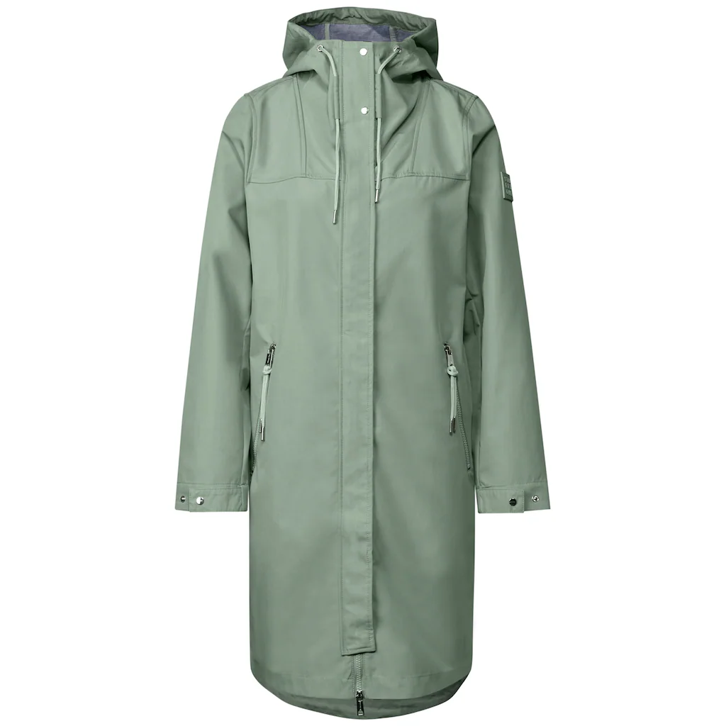 STREET ONE Kurzjacke mit Kapuze wasserabweisend Black Friday