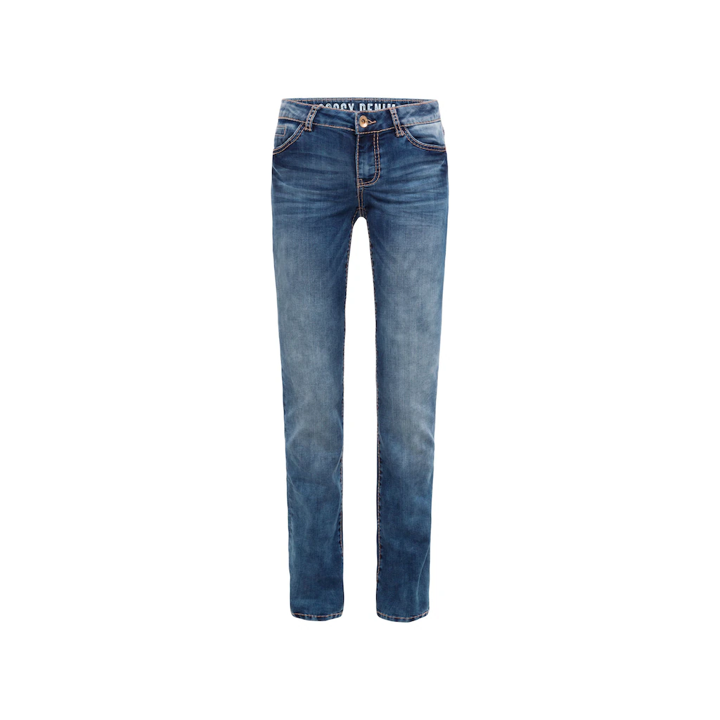 SOCCX Regular-fit-Jeans mit Turn-Up Saum Online Outlet