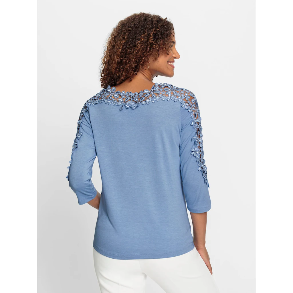 Lady 3/4-Arm-Shirt »Shirt« (1 tlg.) Saisonale Angebote
