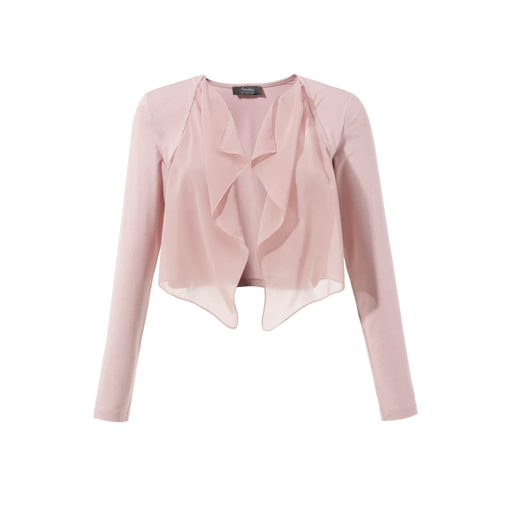 Aniston SELECTED Bolero mit leicht transparentem Vorderteil Fabrikladen