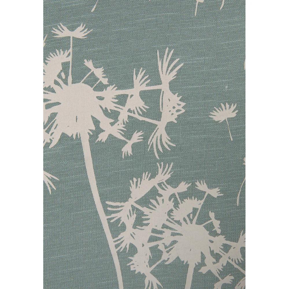 Vivance T-Shirt »mit Frontdruck "Pusteblume"« aus weicher Baumwoll-Qualität zollfrei